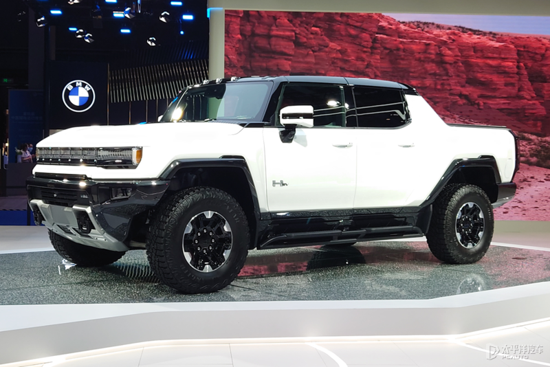 2021进博会35秒破百的电动悍马才是真汉子