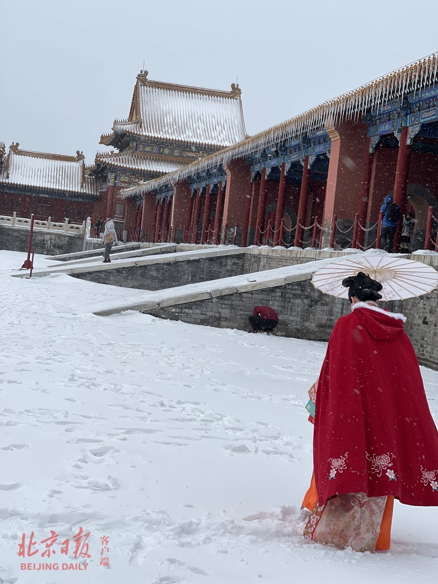 一夜梦回紫禁城今天的故宫雪景大片来了