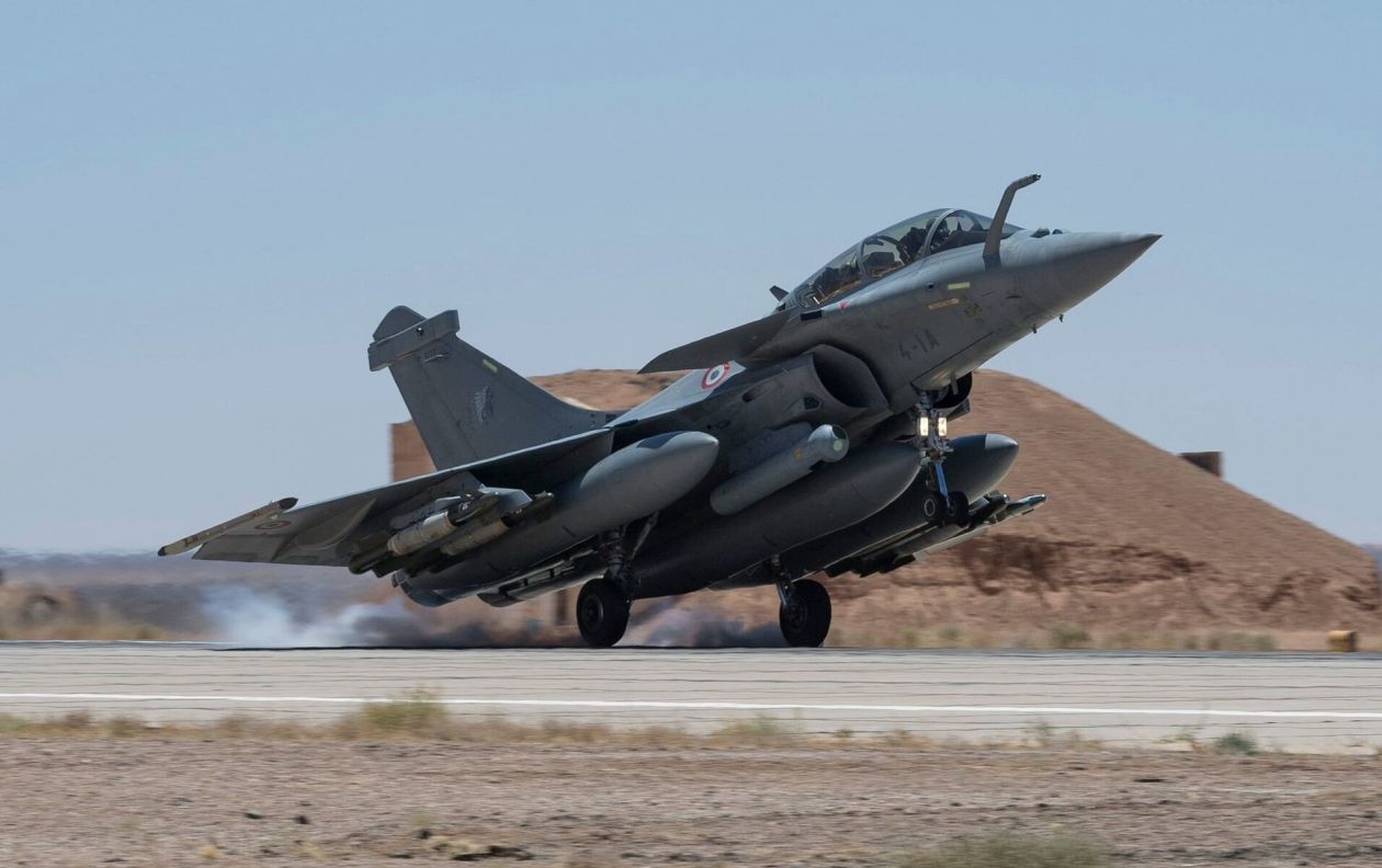 已经交付印度空军的“阵风”战斗机