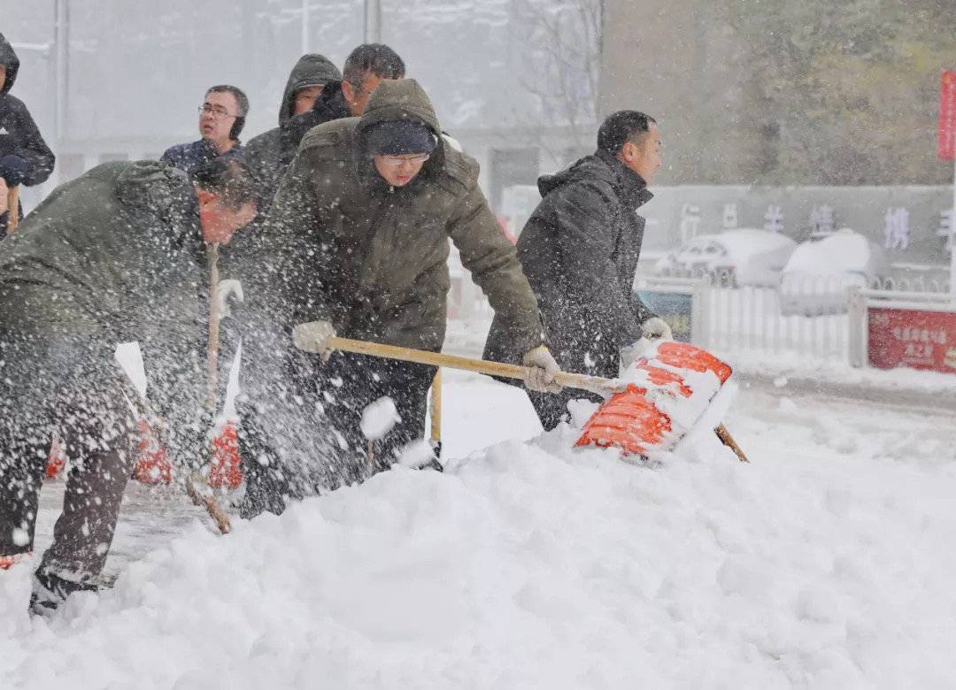 辽宁省锦州市普降大雪到暴雪(图片来源:中国气象报)