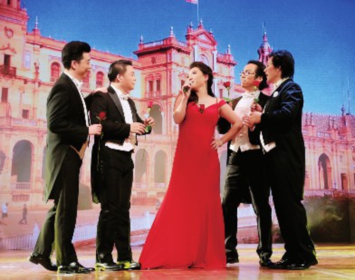 &nbsp;&nbsp;&nbsp;&nbsp;歌剧《哈巴涅拉》在"九棵树"上演