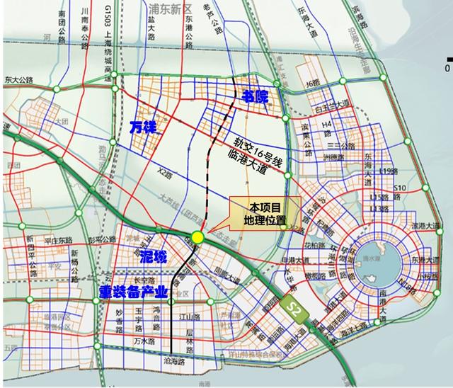 s2公路新元南路立交有新进展未来临港新片区交通更便捷