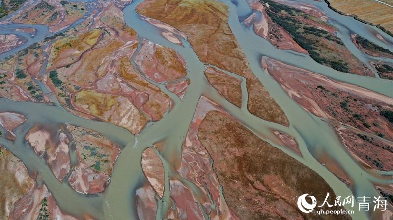 澜沧江网状水系.人民网 张皓芃摄