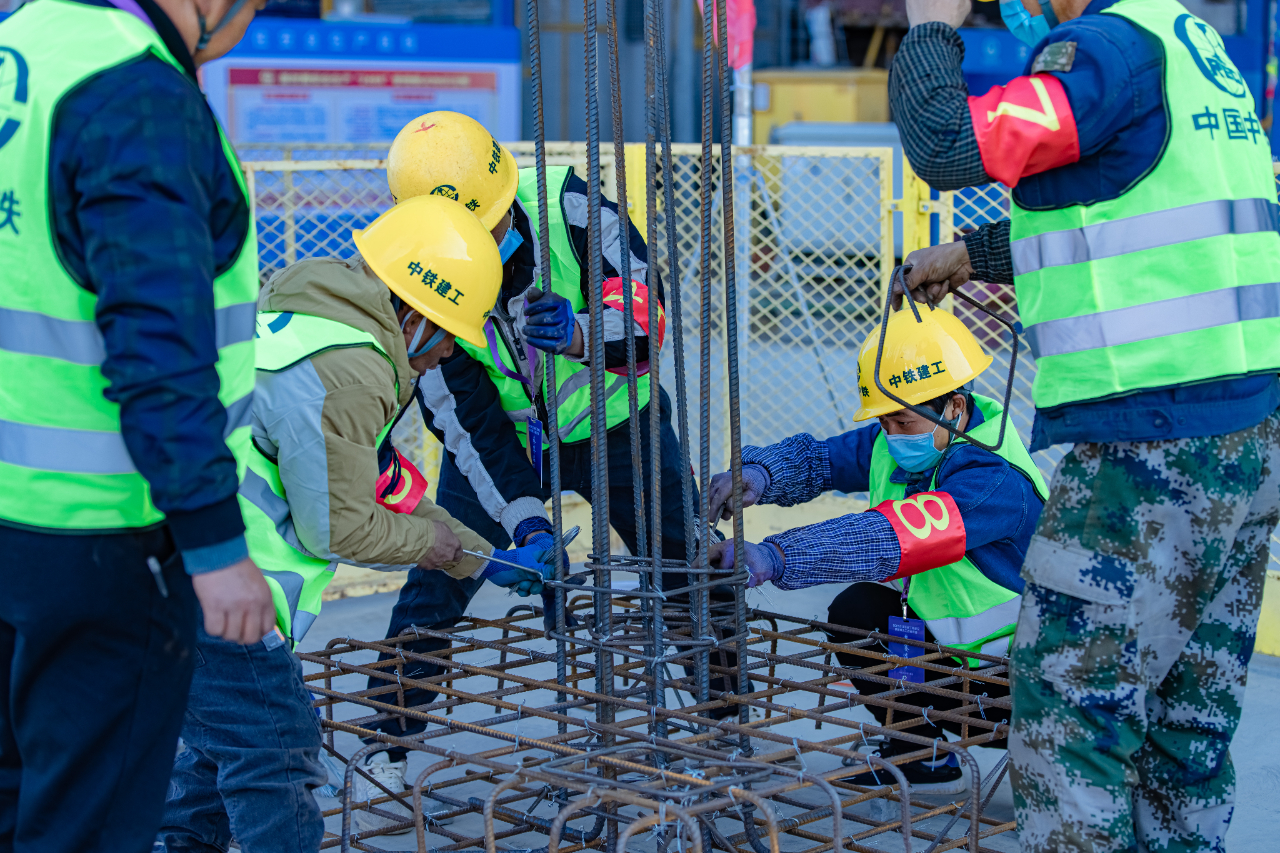 江苏举办全省工程建设钢筋绑扎工技能竞赛