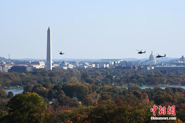 当地时间11月10月，美国首都华盛顿秋色渐浓。 中新社记者 陈孟统 摄
