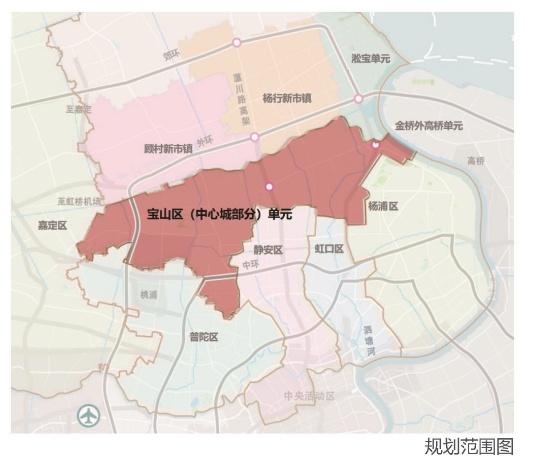 宝山区城市规划图图片