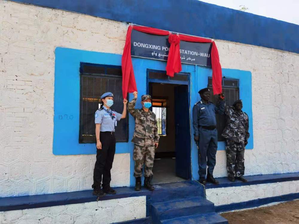 这个非洲国家,有个以中国人名字命名的"派出所"