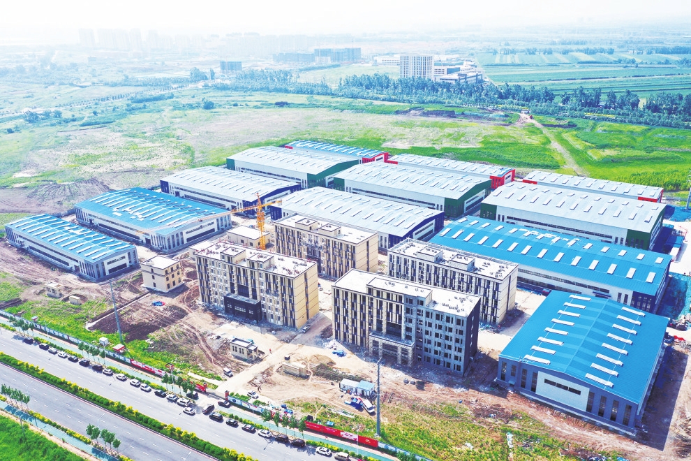 长春市二道区建设新型工业集聚区打造动能转换隆起带