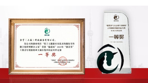 助推数字经济腾飞 食亨获2021年 创青春 上海青创赛一等奖 上海市 新浪财经 新浪网