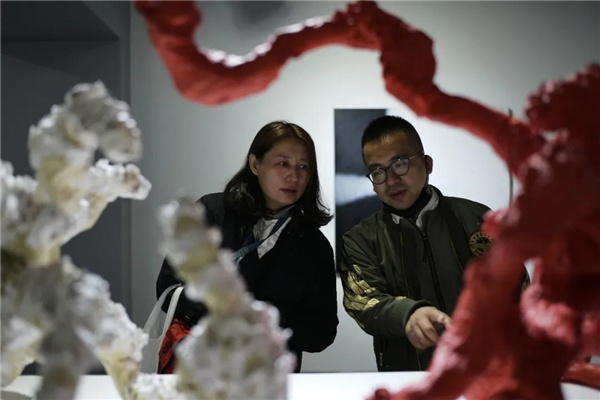 2021上海当代艺术邀请展在普陀区文化馆举办