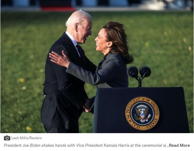 被爆在白宫遭孤立哈里斯为自己辩护未感到不被拜登重用