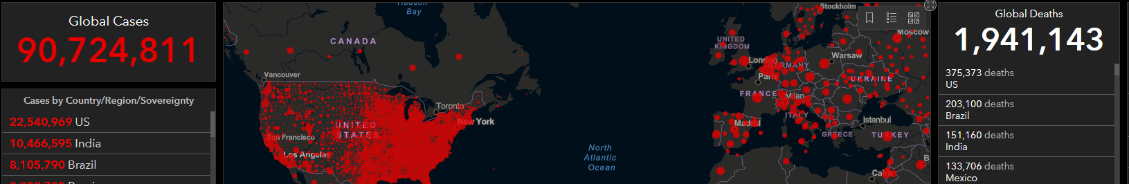日本发现新变异新冠病毒 世卫组织：2021年全球无法实现群体免疫