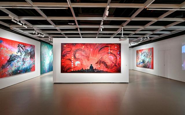 当艺术与可持续发展连接齐兴华瞬间与永恒个人艺术展举行