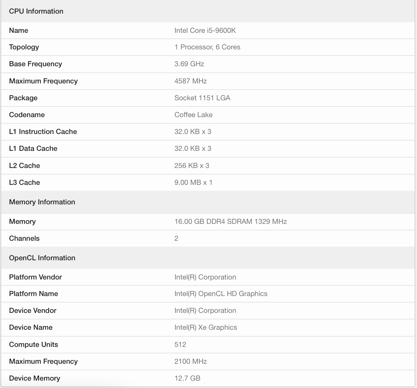 英特尔Arc独显现身Geekbench：512EU，跑分接近RTX 2060