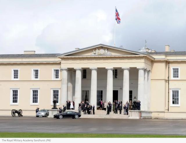 桑赫斯特皇家军事学院 图源:英国媒体