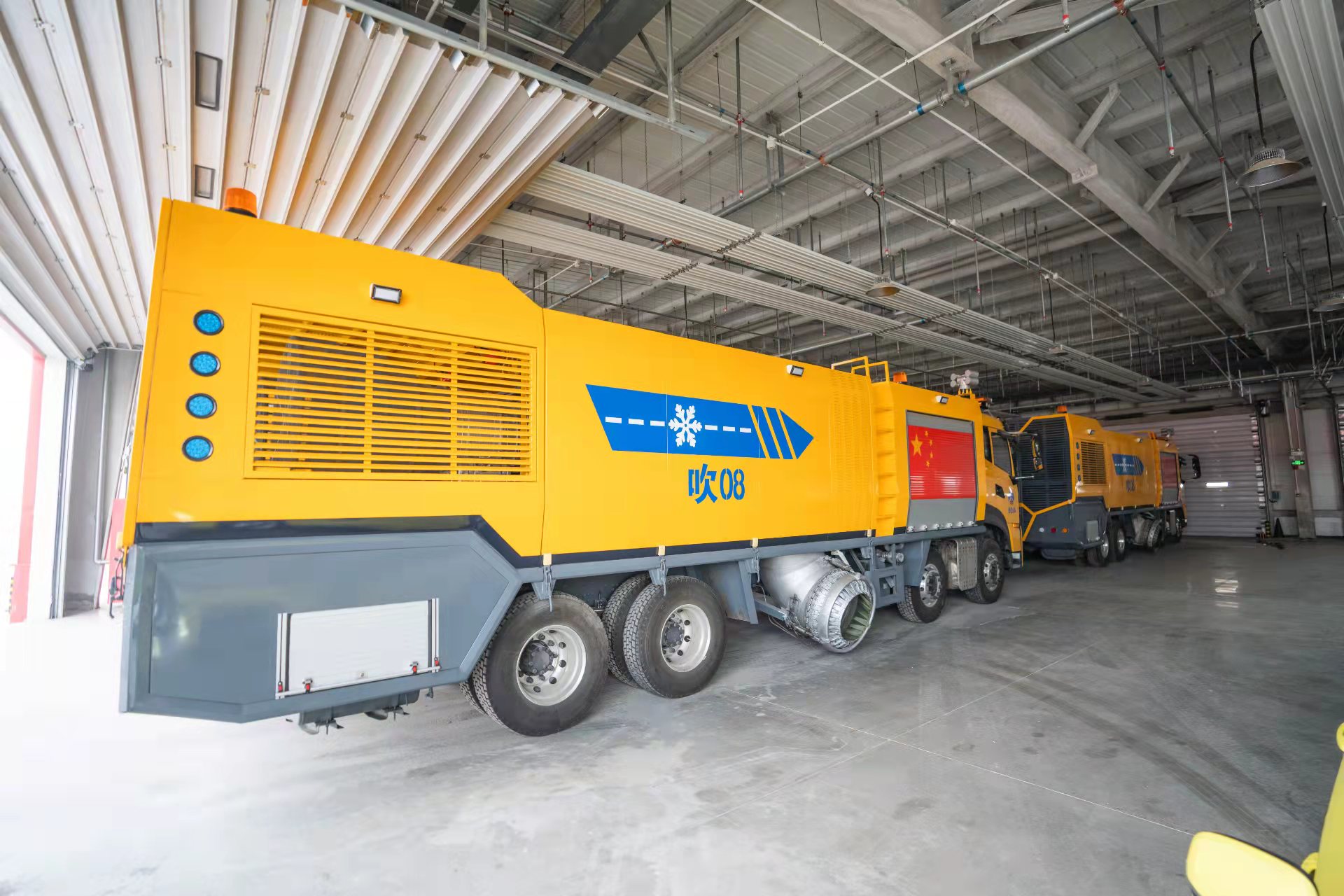 涡喷7跑道热吹车.新京报记者 陶冉 摄