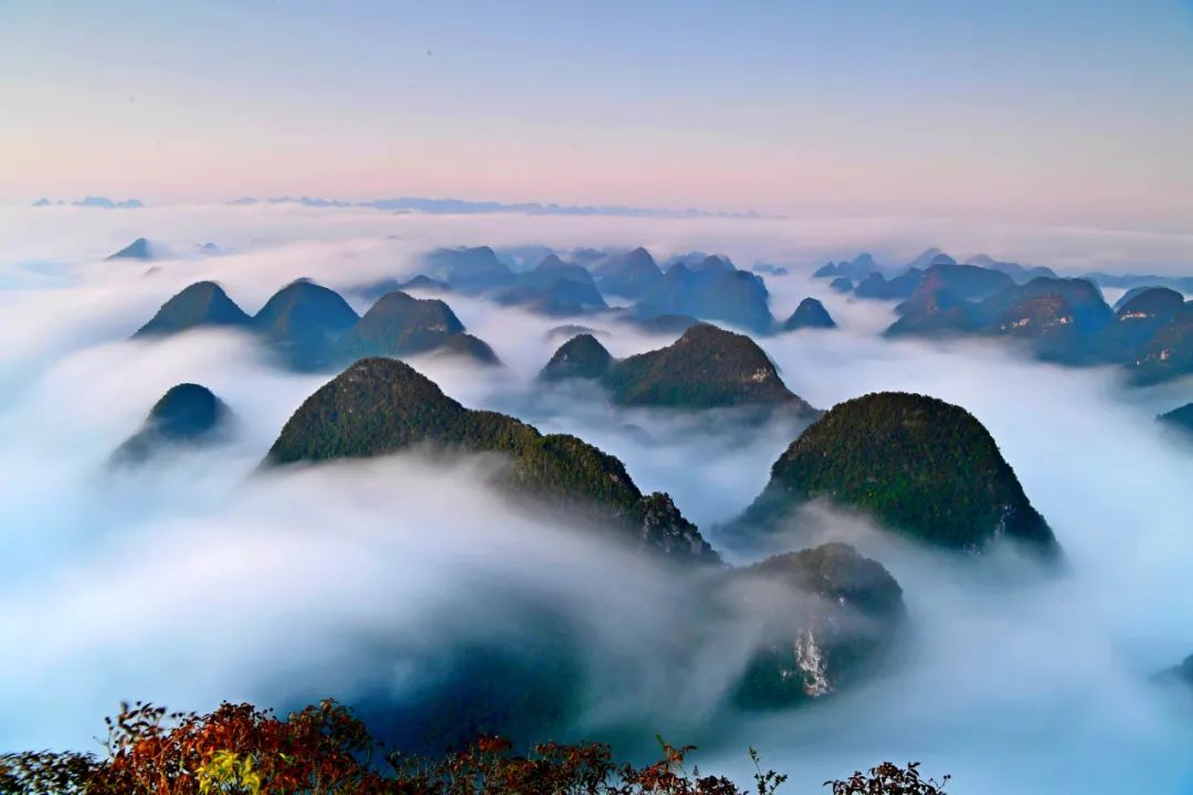 小雪 | 朝瞰云海,倏而成雪