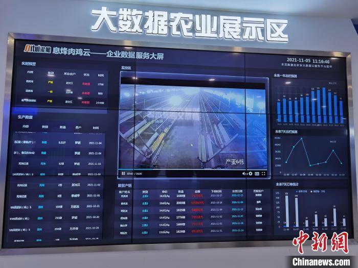 图为息烽县大数据农业展示区. 周燕玲 摄