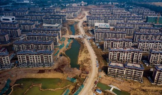 10月22日，恒大集团在江苏南京开发的养生谷项目。图/视觉中国