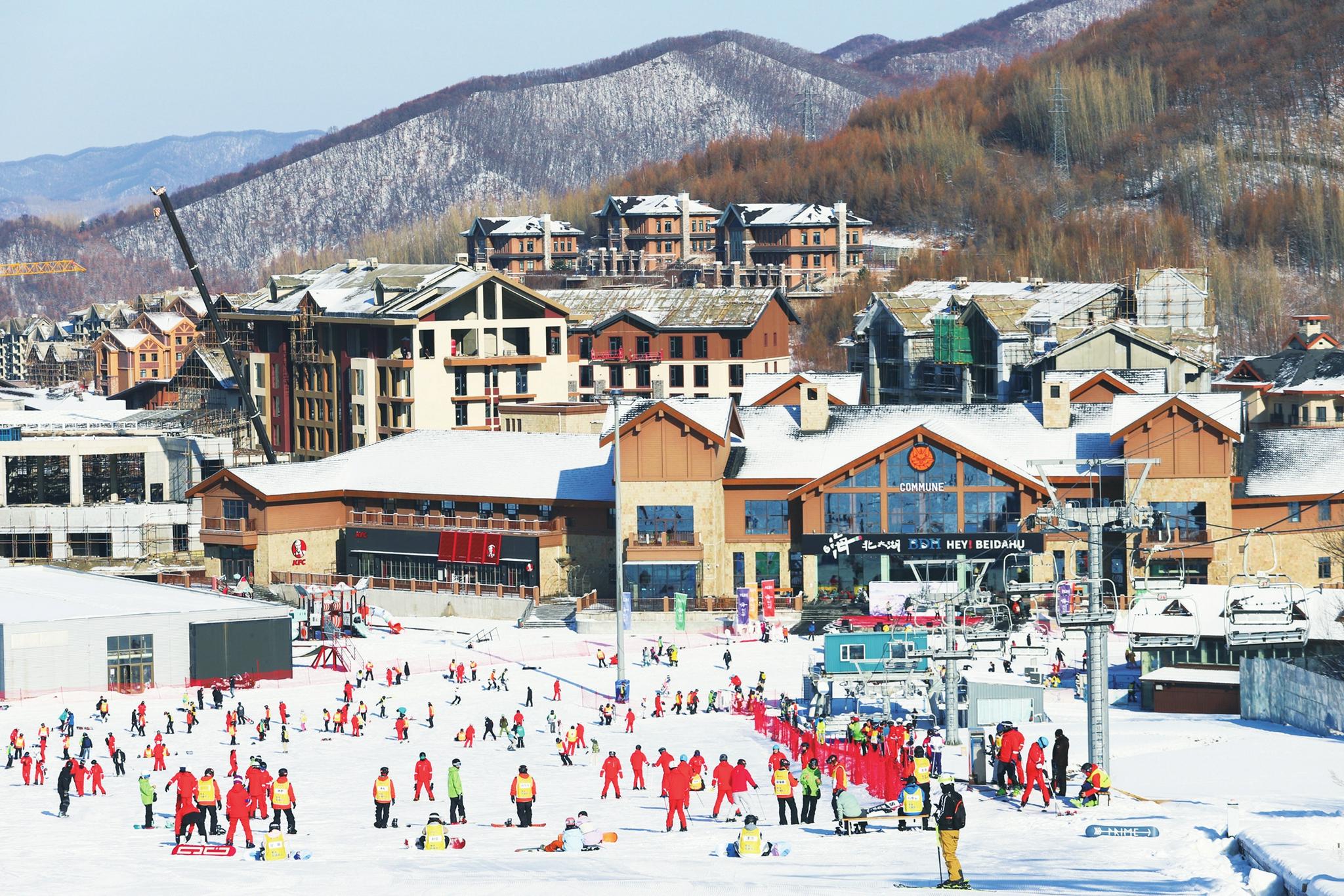 九润七星雪国际滑雪场图片