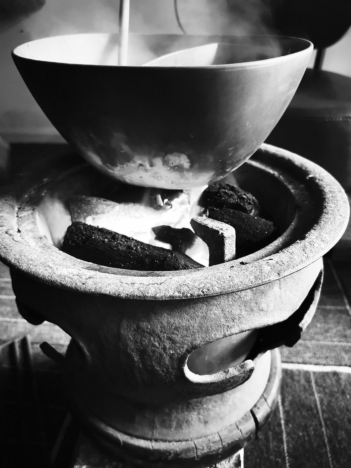 日本铸铁大炉适用荔枝炭