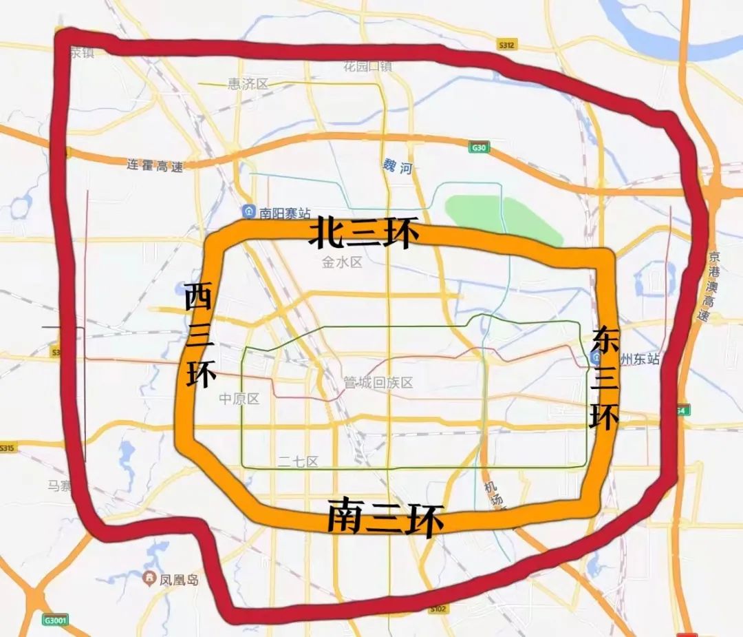 30-19:30晚高峰期为:早高峰期为:每日7:00-9:00(三)北三环路以南,东