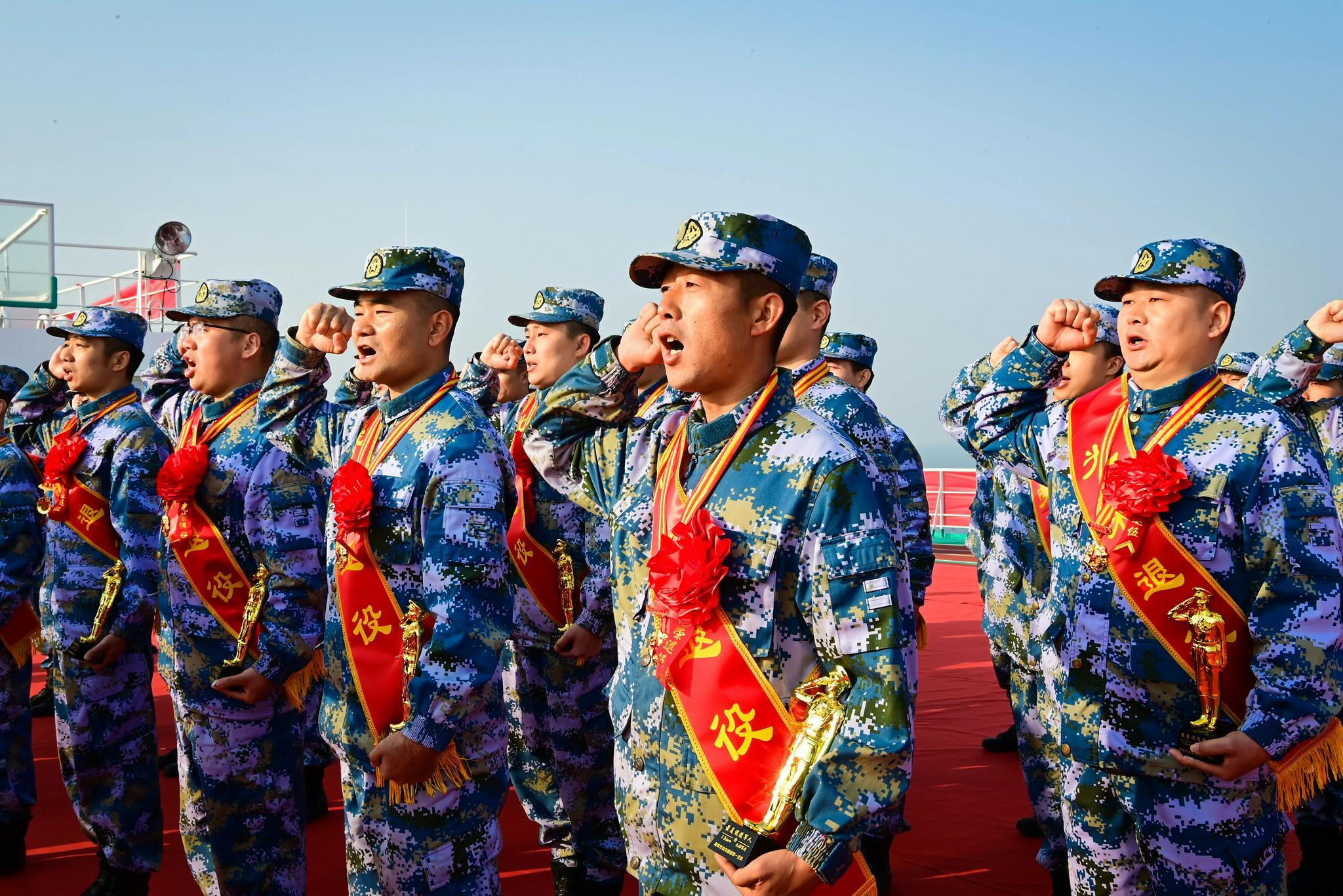 退伍前老兵们圆了出海梦