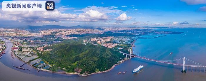 背靠威远岛森林公园，面朝伶仃洋，湾区大学全面启动建设