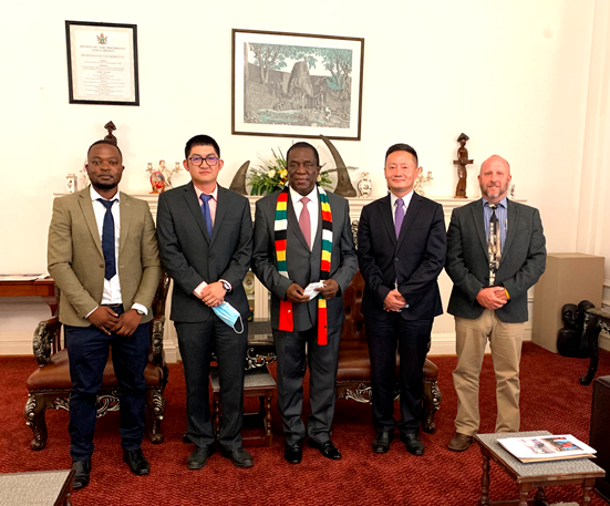 100天建成他在津巴布韦创办首家华人战疫医院