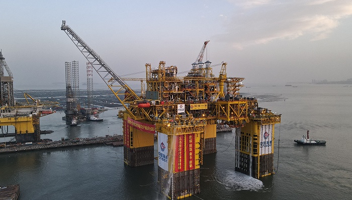 “深海一号”能源站 图片来源：中海油