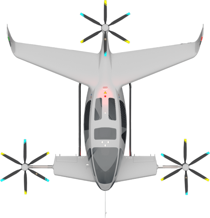 三旋翼“空中班车”：Autonomous Flight公布全新六座eVTOL飞机