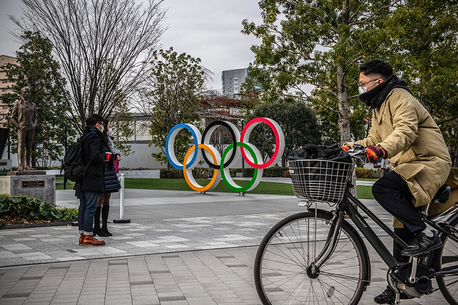 疫情之下的东京街头（Getty）