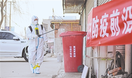 石家庄市高风险地区藁城区见闻：进出有台账 消杀无死角