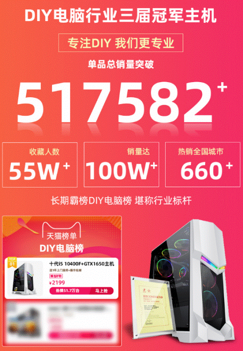 知名DIY主机品牌京天华盛：颠覆市场靠的是互联网思维