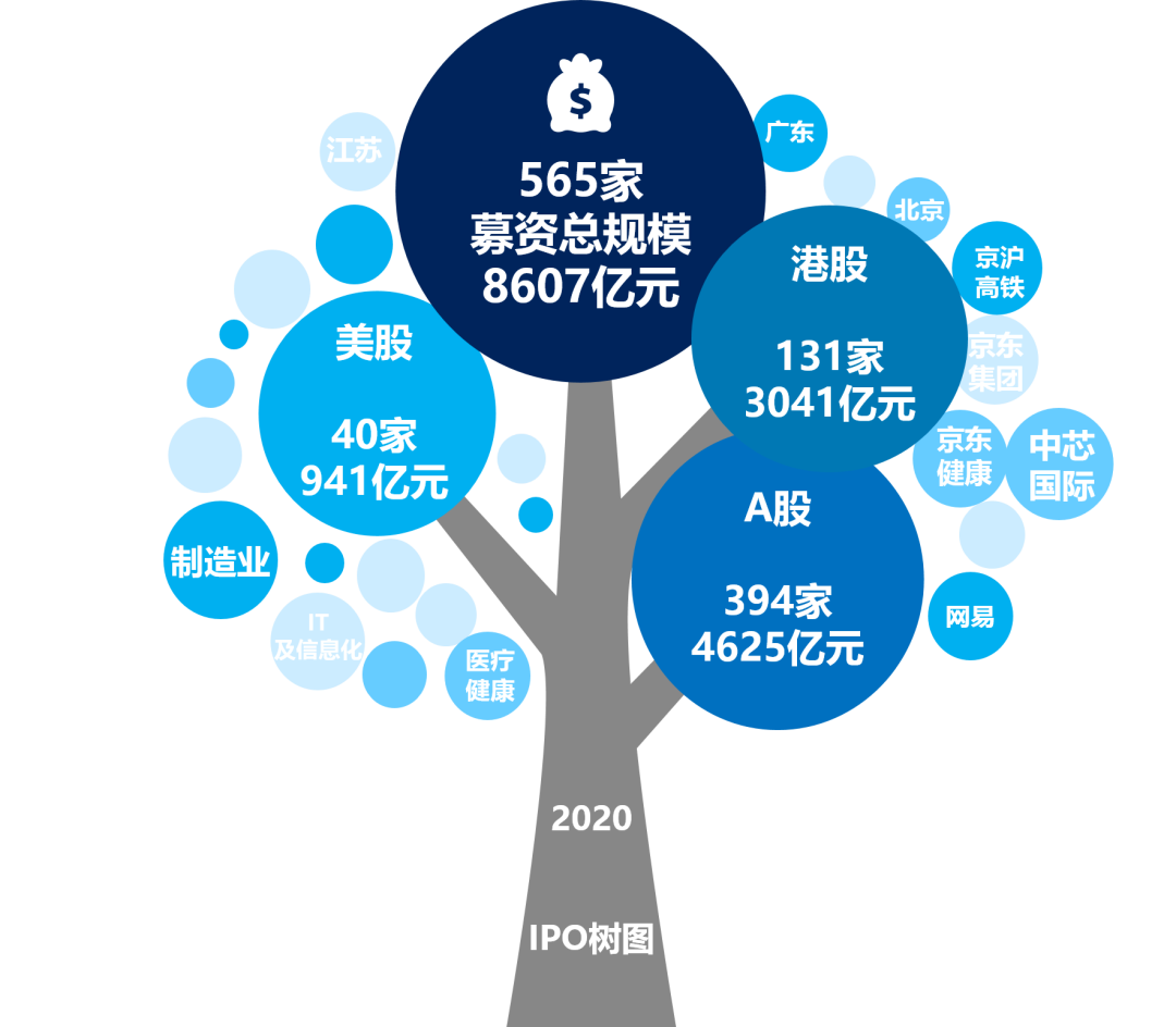 图2 2020年IPO概览