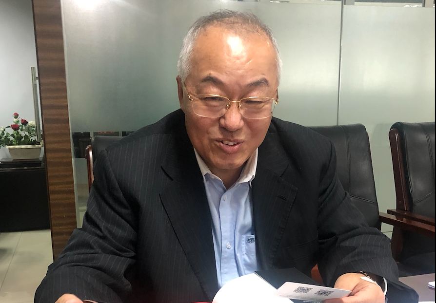 顾雏军。（本刊记者/贺斌 拍摄）