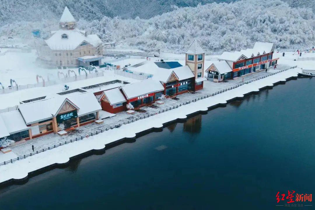 ▲冬天的西岭雪山，景区供图