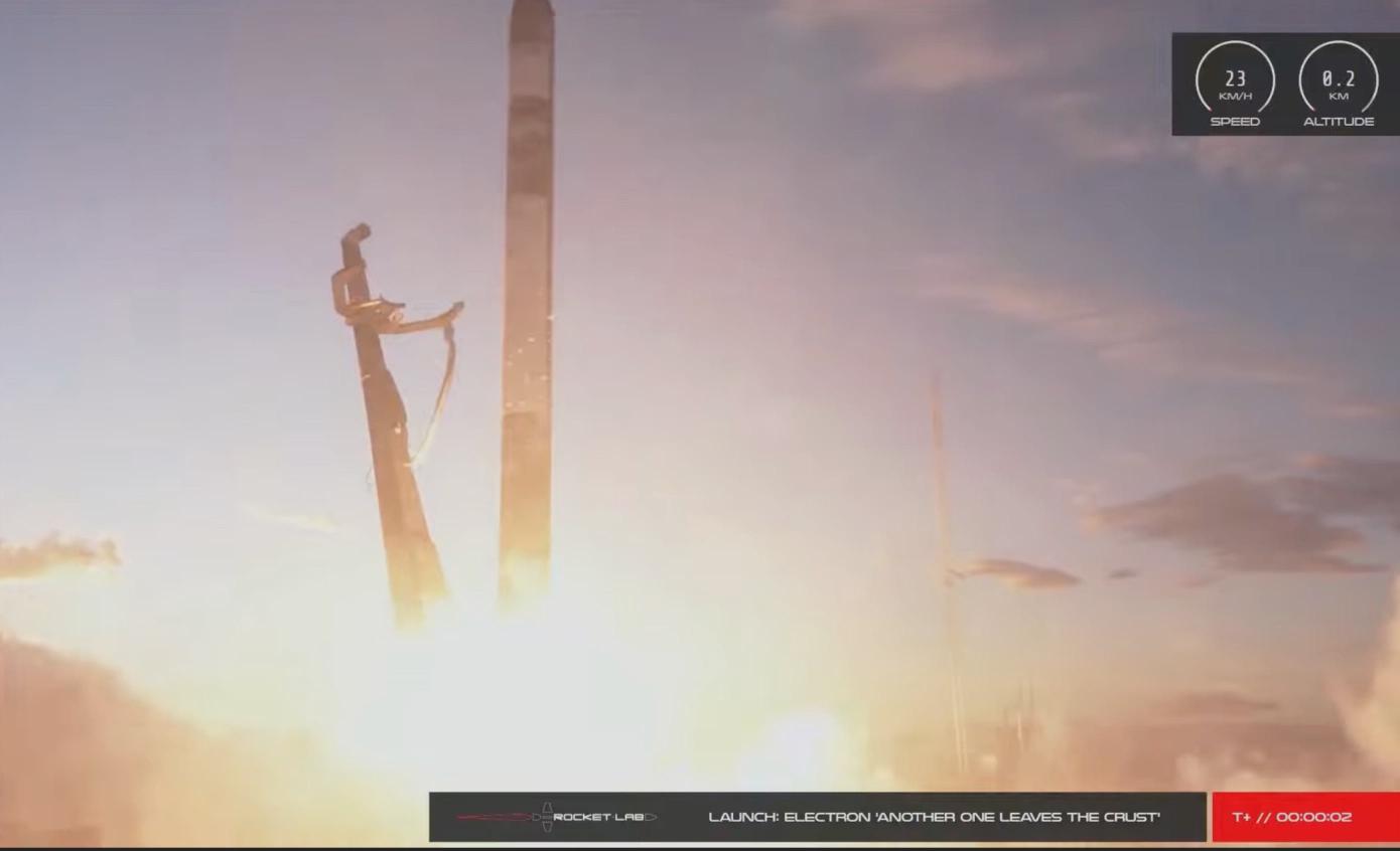 Rocket Lab成功完成2021年首次商业火箭发射