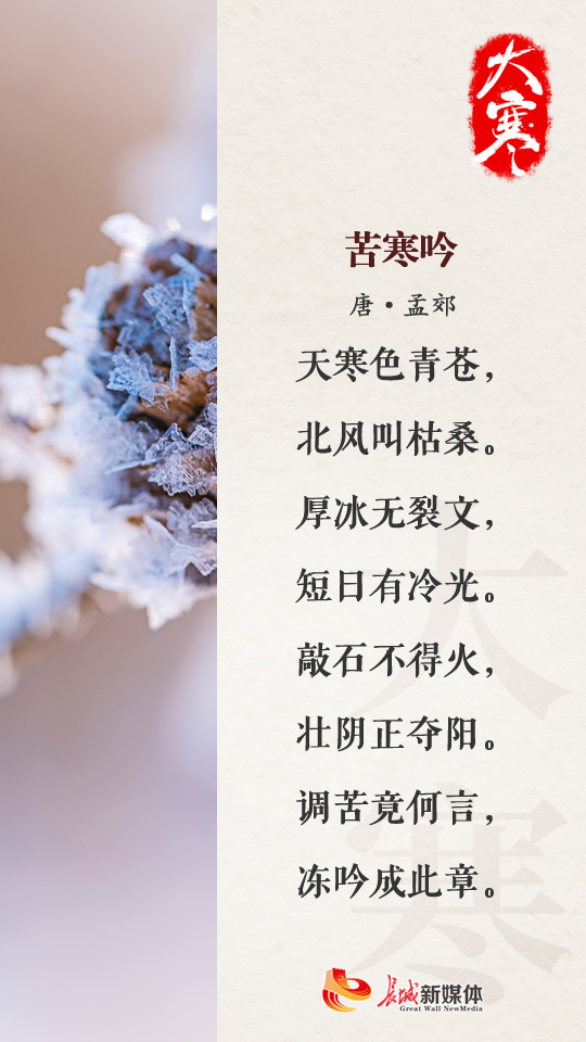 大寒•诗节丨岁末将至 愿温暖如初_新浪新闻