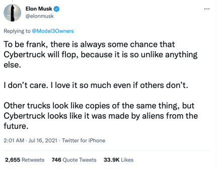 （图片来源：马斯克推特截图）