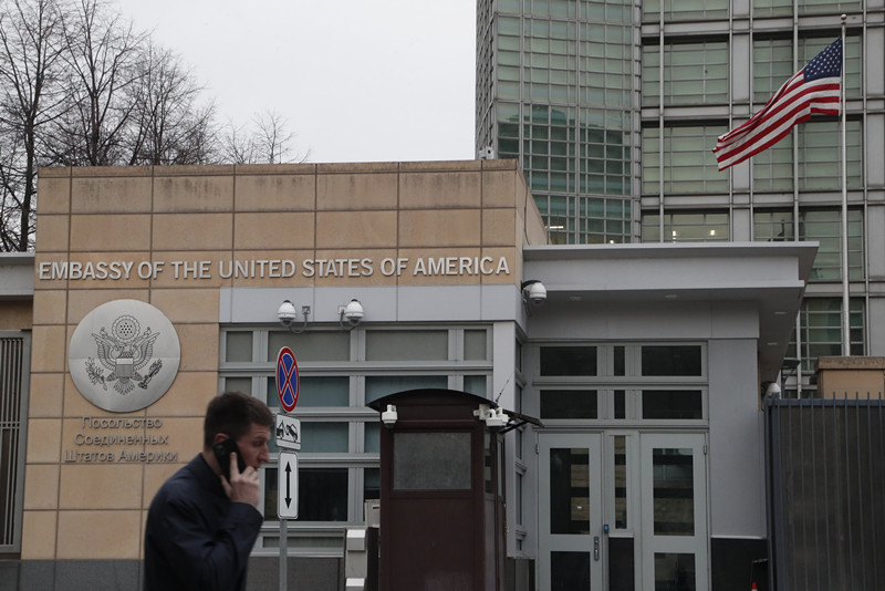 以牙还牙！俄罗斯下令部分美国外交人员限期离境