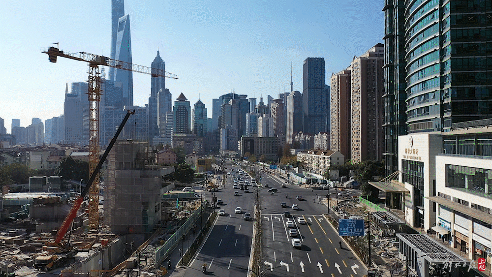 历经十余年修建浦东大道即将恢复双向六车道通车
