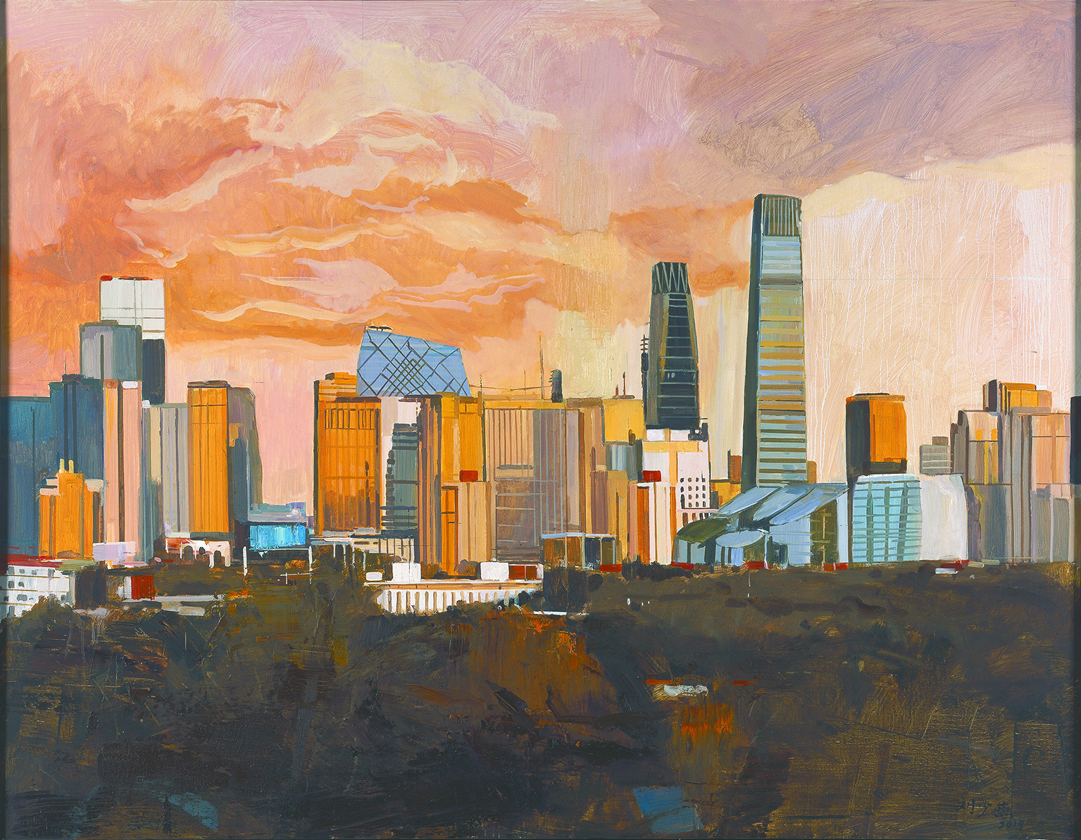 北京意象魅力朝阳绘画展作品选登