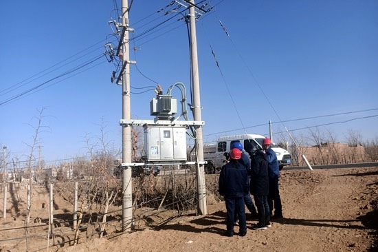 甘肃张掖临泽:农闲停运变压器 客户节省万余元