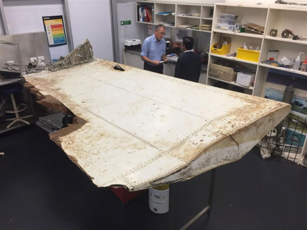 马航MH370残骸,图源法新社