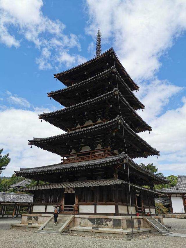 日本奈良法隆寺塔(魏祝挺摄)