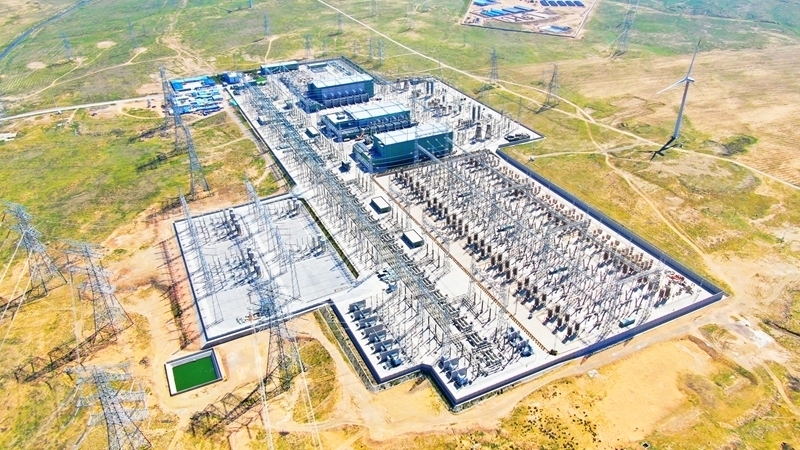 &nbsp;±800千伏灵州—绍兴特高压直流输电工程送端站——灵州换流站