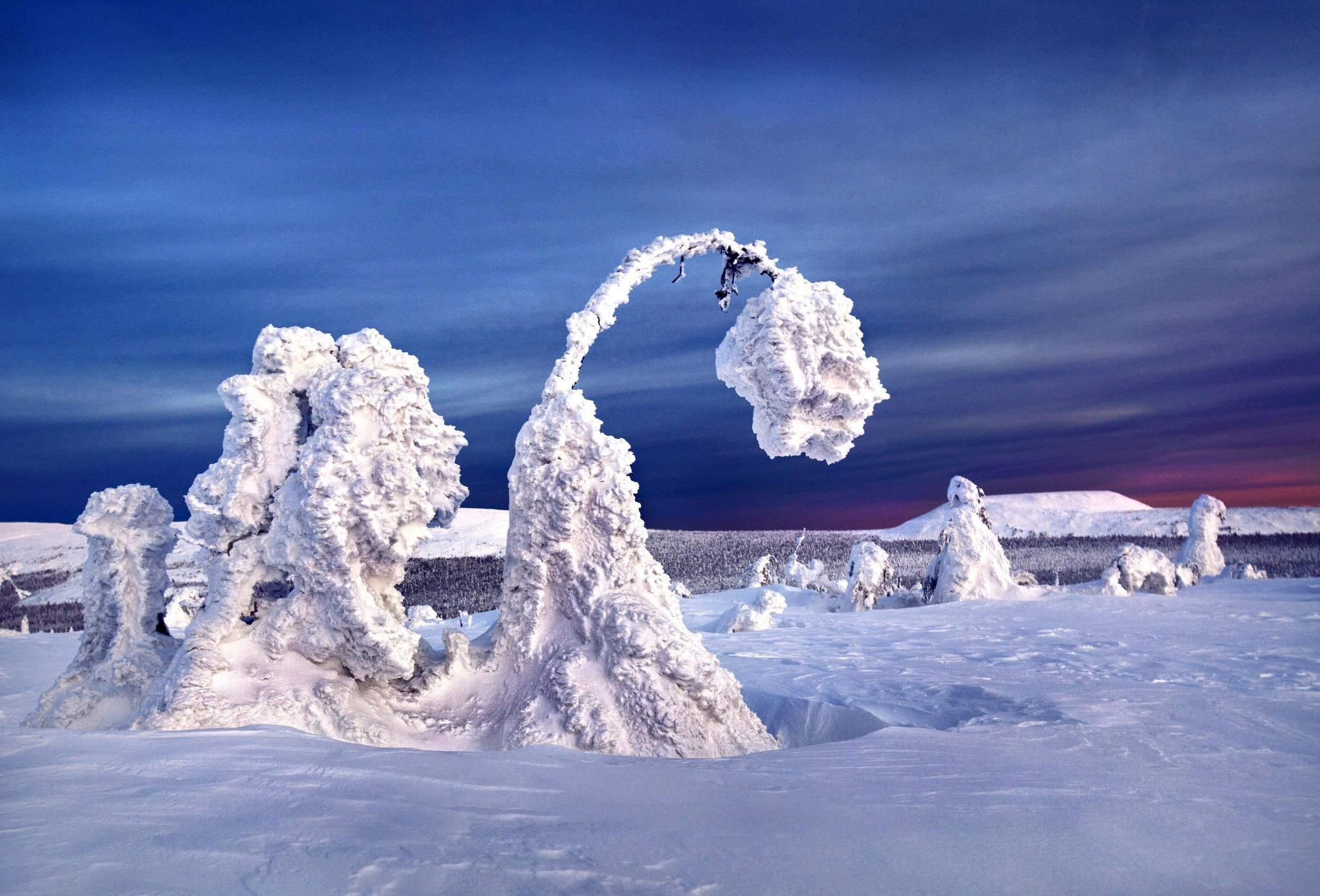 今日大雪盘点各国冬日限定的冰封奇观