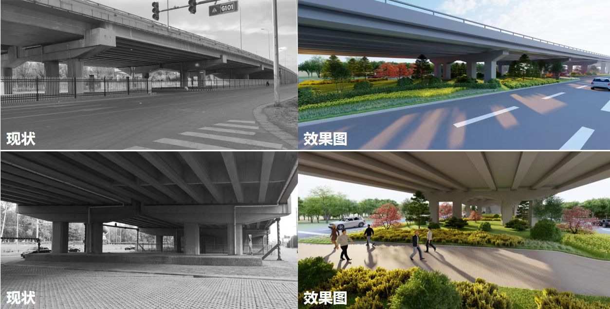 京沈线马坡桥改造工程效果图.顺义区发改委供图