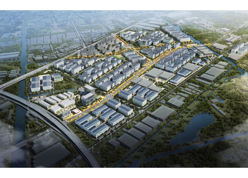 开发区二期工业有机更新效果图